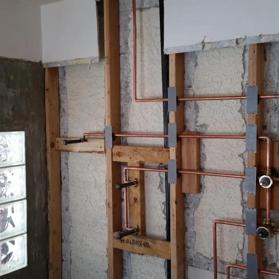 Copper pipe installation for Burst Pipe Repair in Manor